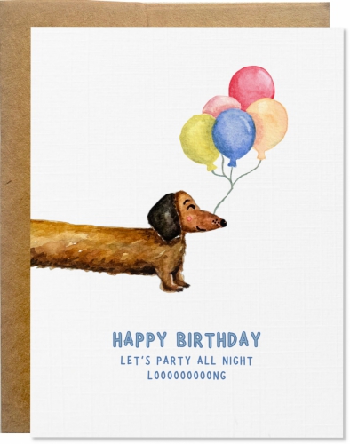 Dachshund birthday