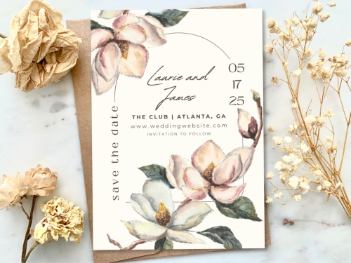 Magnolia save the date
