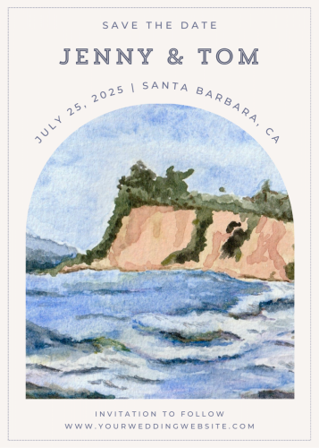 Beach Save the Date